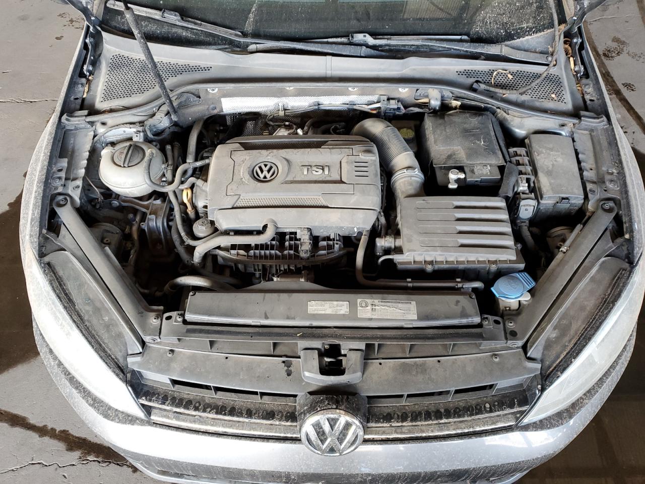 2015 Volkswagen Golf VIN 3VWC17AU9FM505834 Copart auction photo, side / rear end damage thumbnail 11