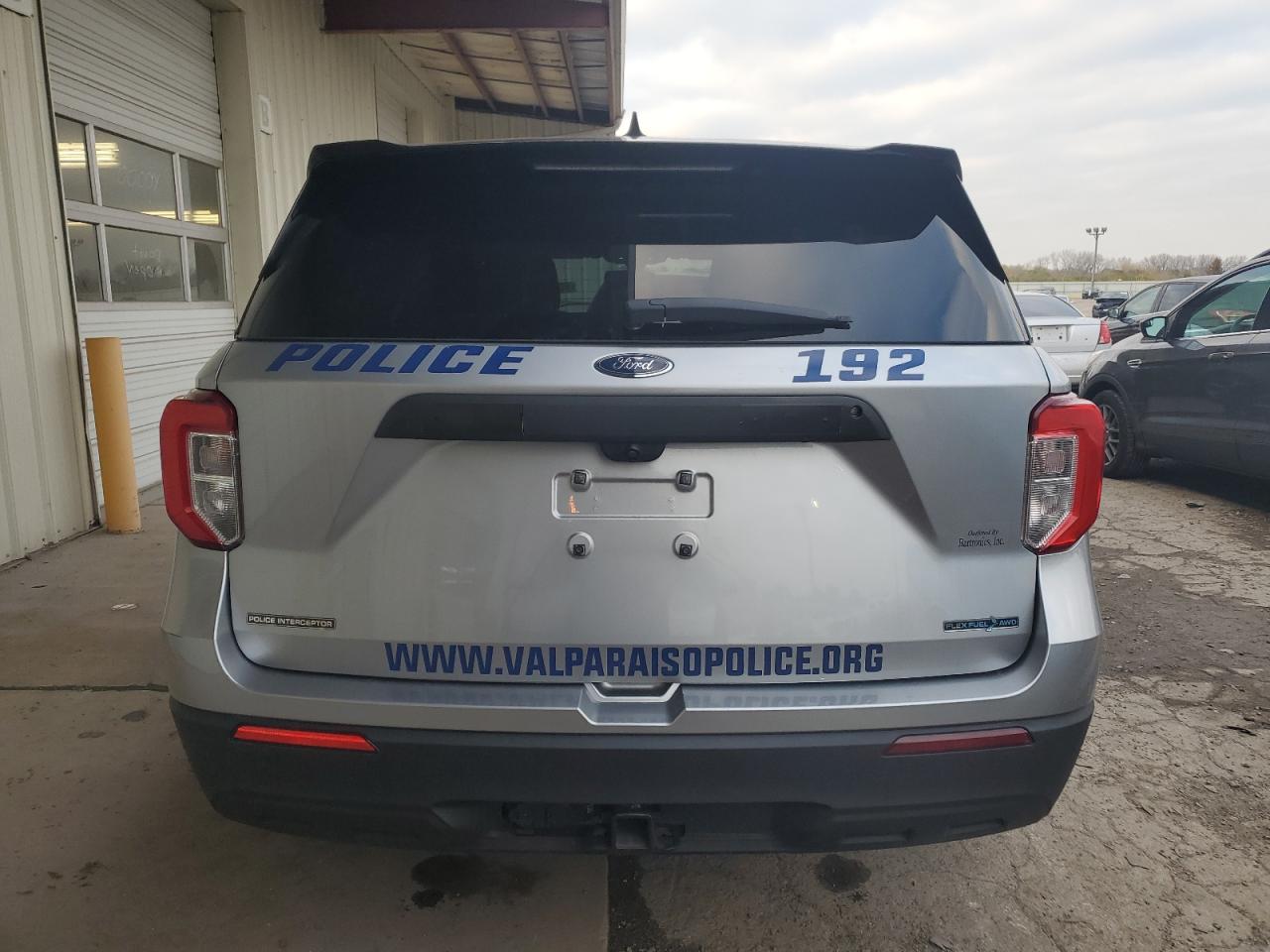 2021 Ford Explorer VIN 1FM5K8AB9MGC00009 Copart auction photo, front end damage thumbnail 6