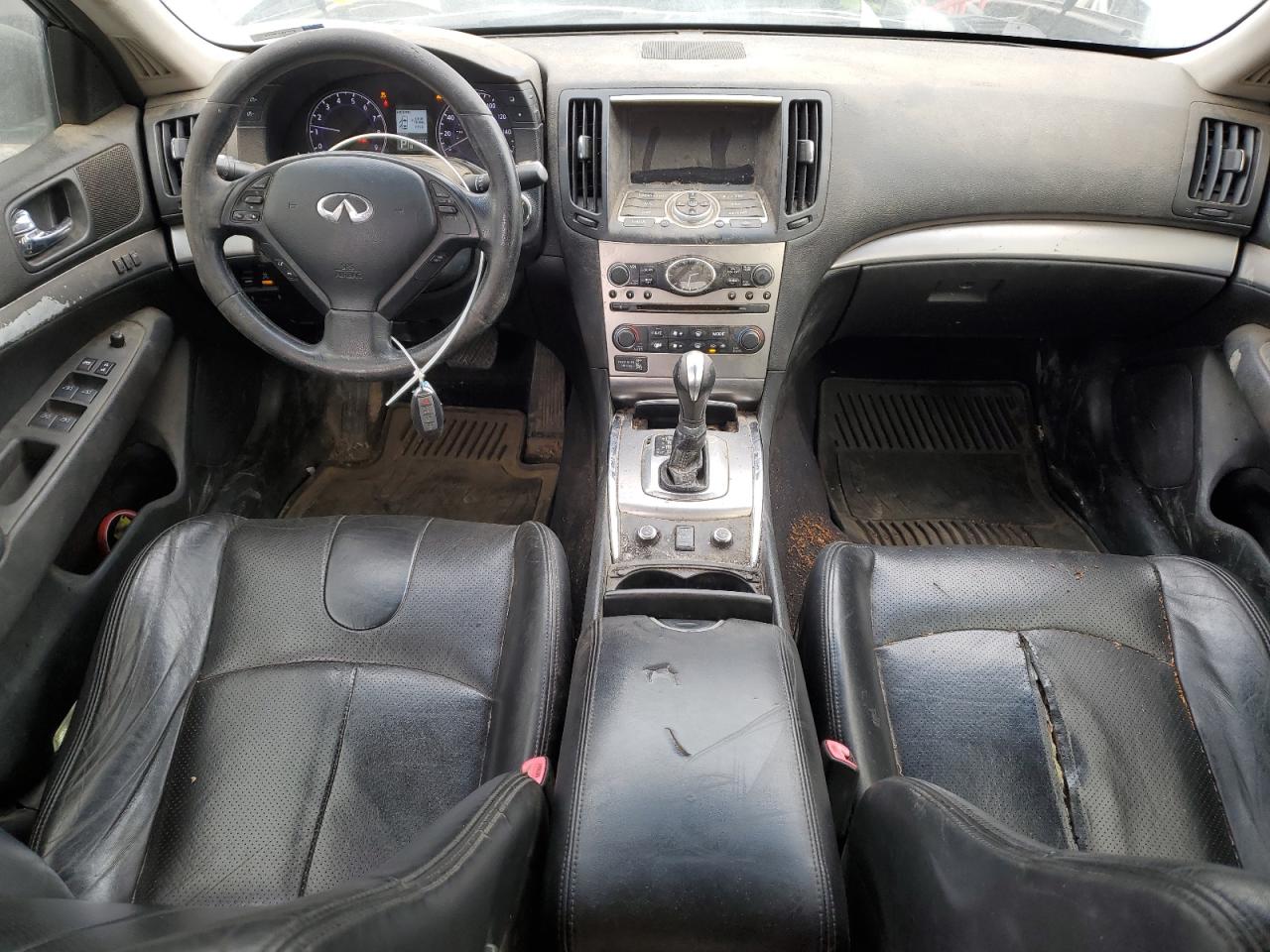 2011 Infiniti G VIN JN1CV6AR3BM354608 Copart auction photo, front end / hail damage thumbnail 8