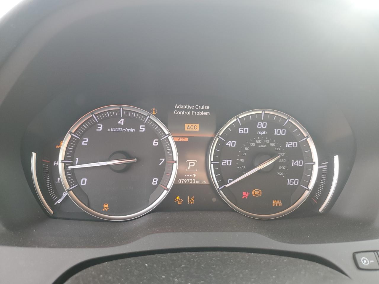 2020 Acura MDX VIN 5J8YD4H5XLL055896 Copart auction photo, front end damage thumbnail 9