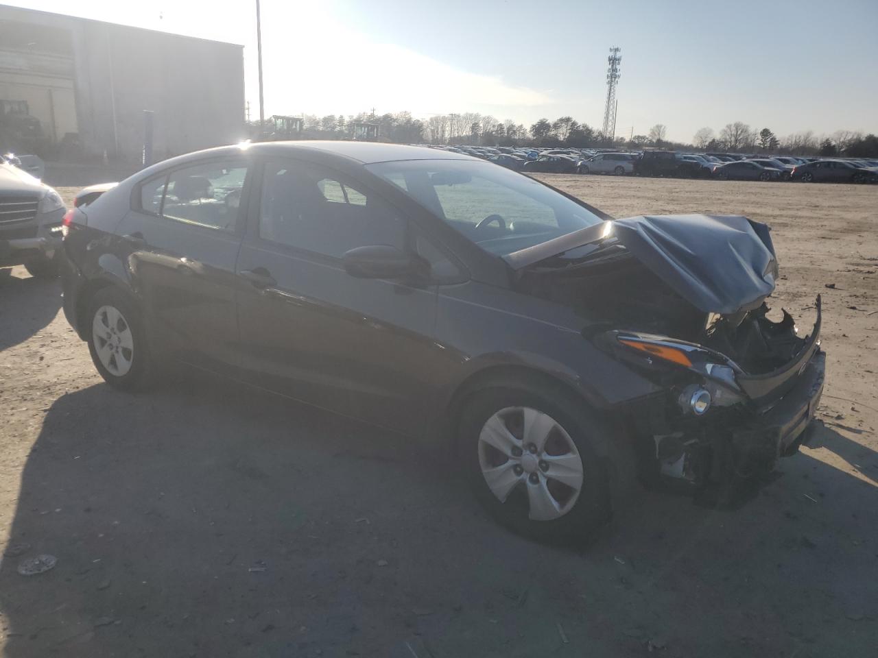 2018 KIA Forte VIN 3KPFL4A74JE192018 Copart auction photo, rear end / front end damage thumbnail 4