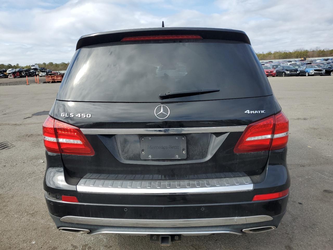 2018 Mercedes-Benz GLS-klasse VIN 4JGDF6EE8JB174245 Copart auction photo, front end / minor dent/scratches damage thumbnail 6