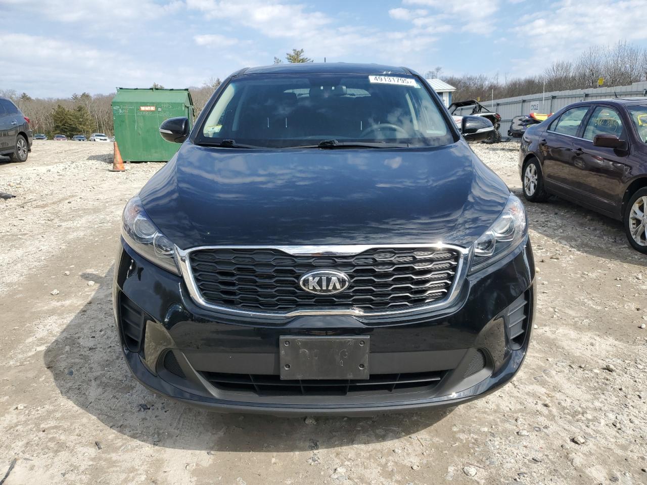 2020 KIA Sorento VIN 5XYPGDA32LG649081 Copart auction photo, front end damage thumbnail 5