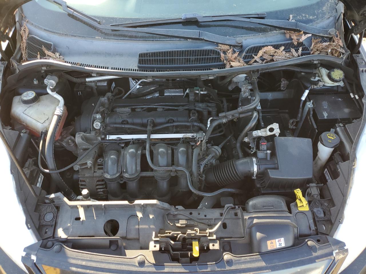 2012 Ford Fiesta VIN 3FADP4EJ0CM159615 Copart auction photo, vandalism damage thumbnail 12