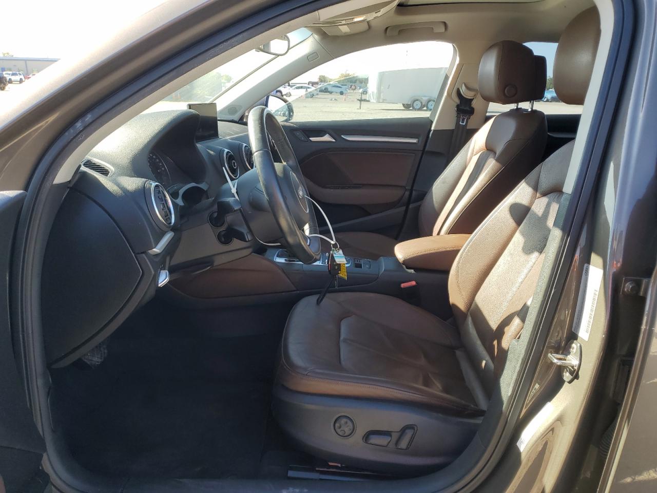 2015 Audi A3 VIN WAUBFGFFXF1120383 Copart auction photo, front end damage thumbnail 7