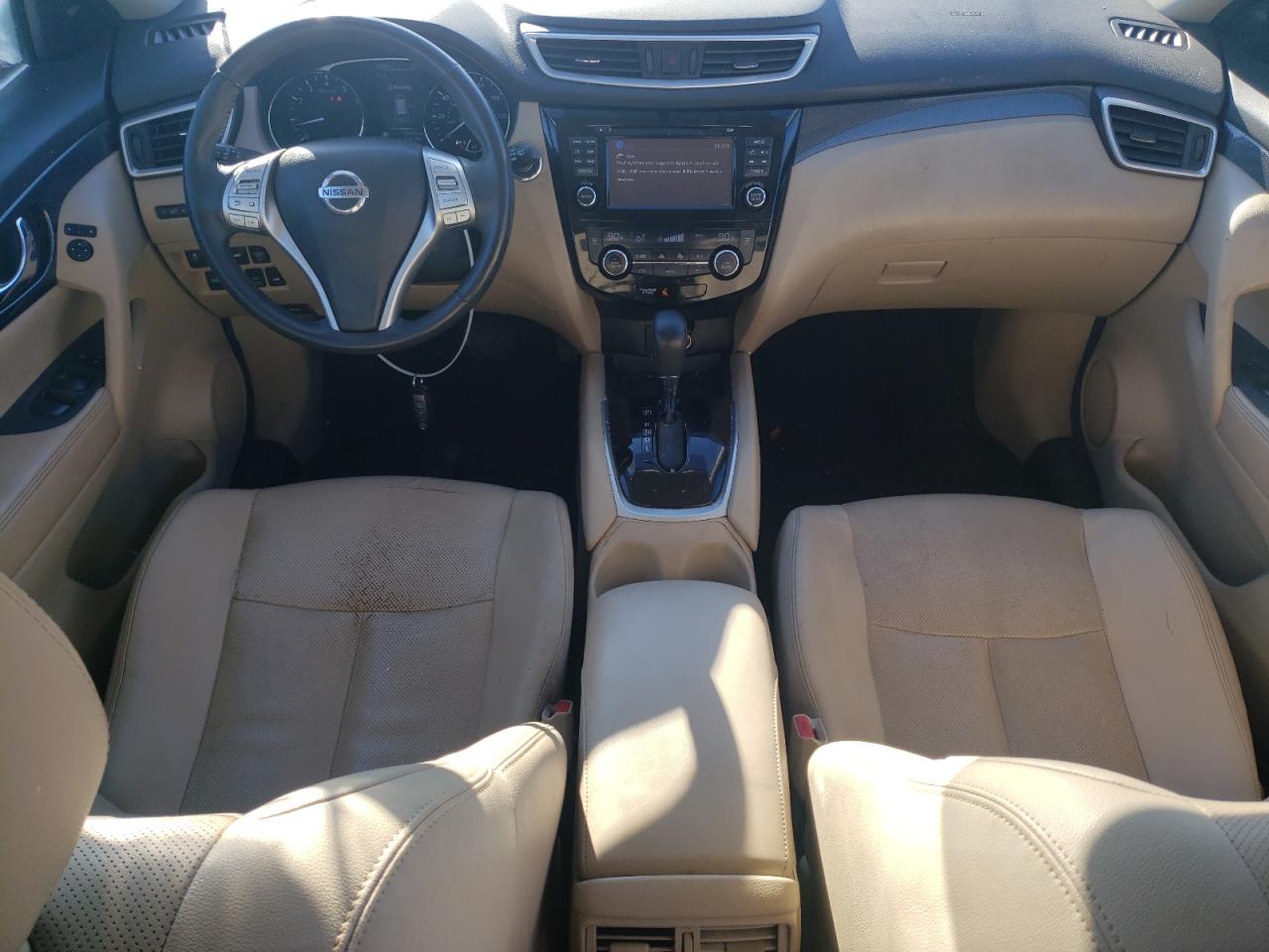 2016 Nissan Rogue VIN 5N1AT2MV2GC811865 Copart auction photo, front end damage thumbnail 8