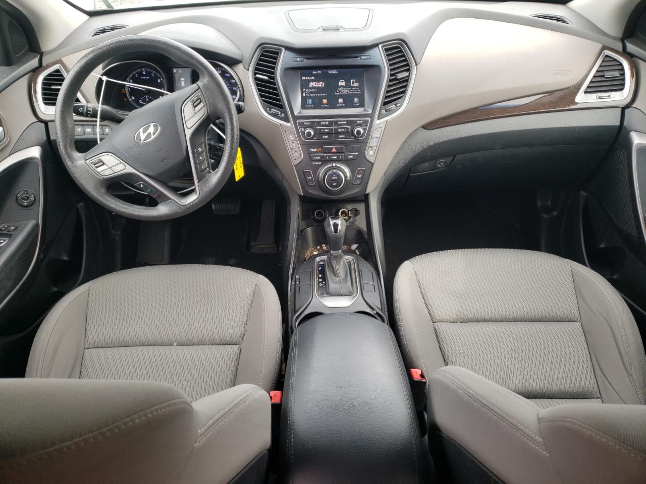 2017 Hyundai Santa Fe VIN KM8SMDHF0HU206982 Copart auction photo, front end damage thumbnail 8