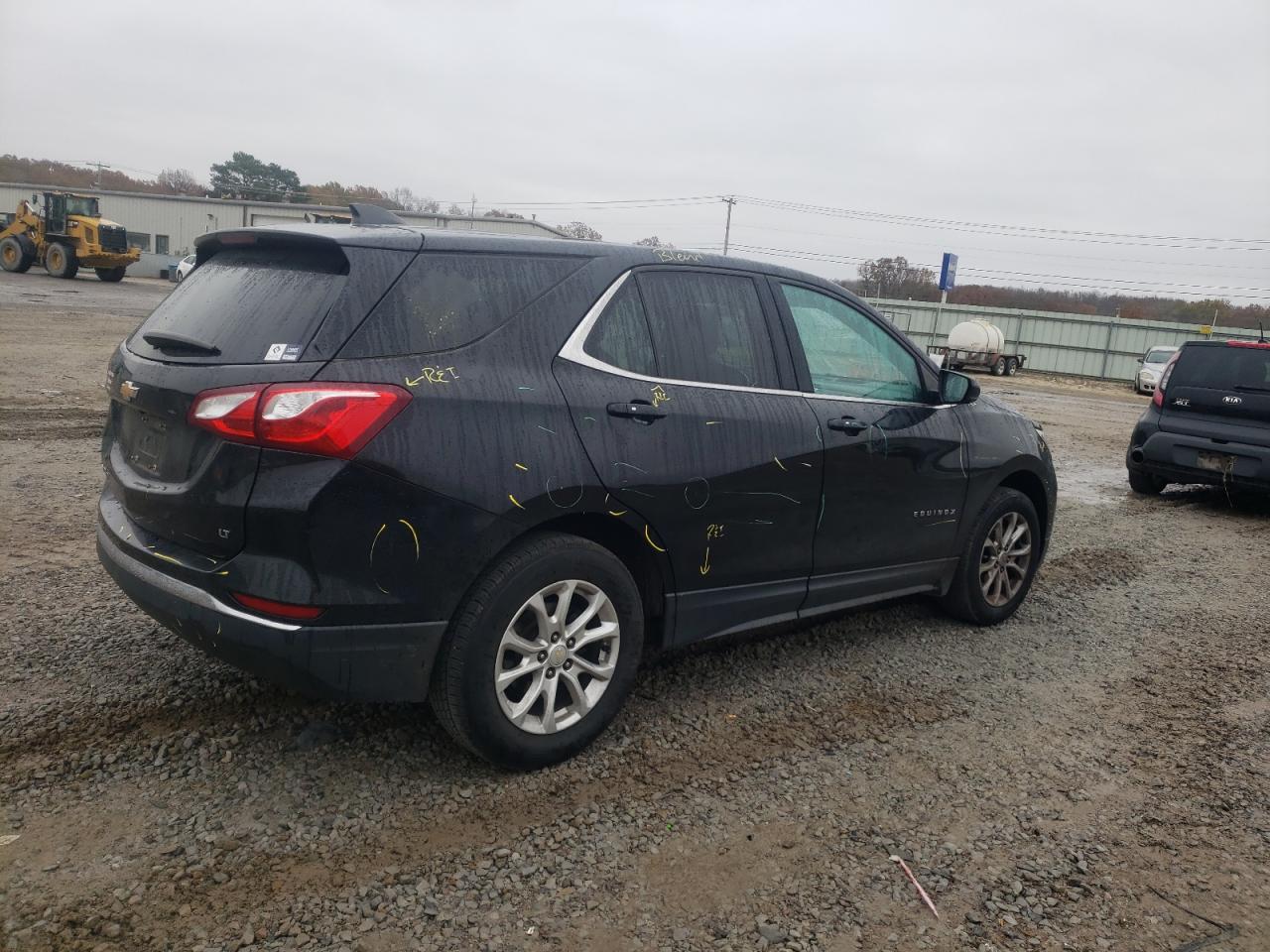 2019 Chevrolet Equinox VIN 2GNAXKEV0K6166990 Copart auction photo, all over damage thumbnail 3