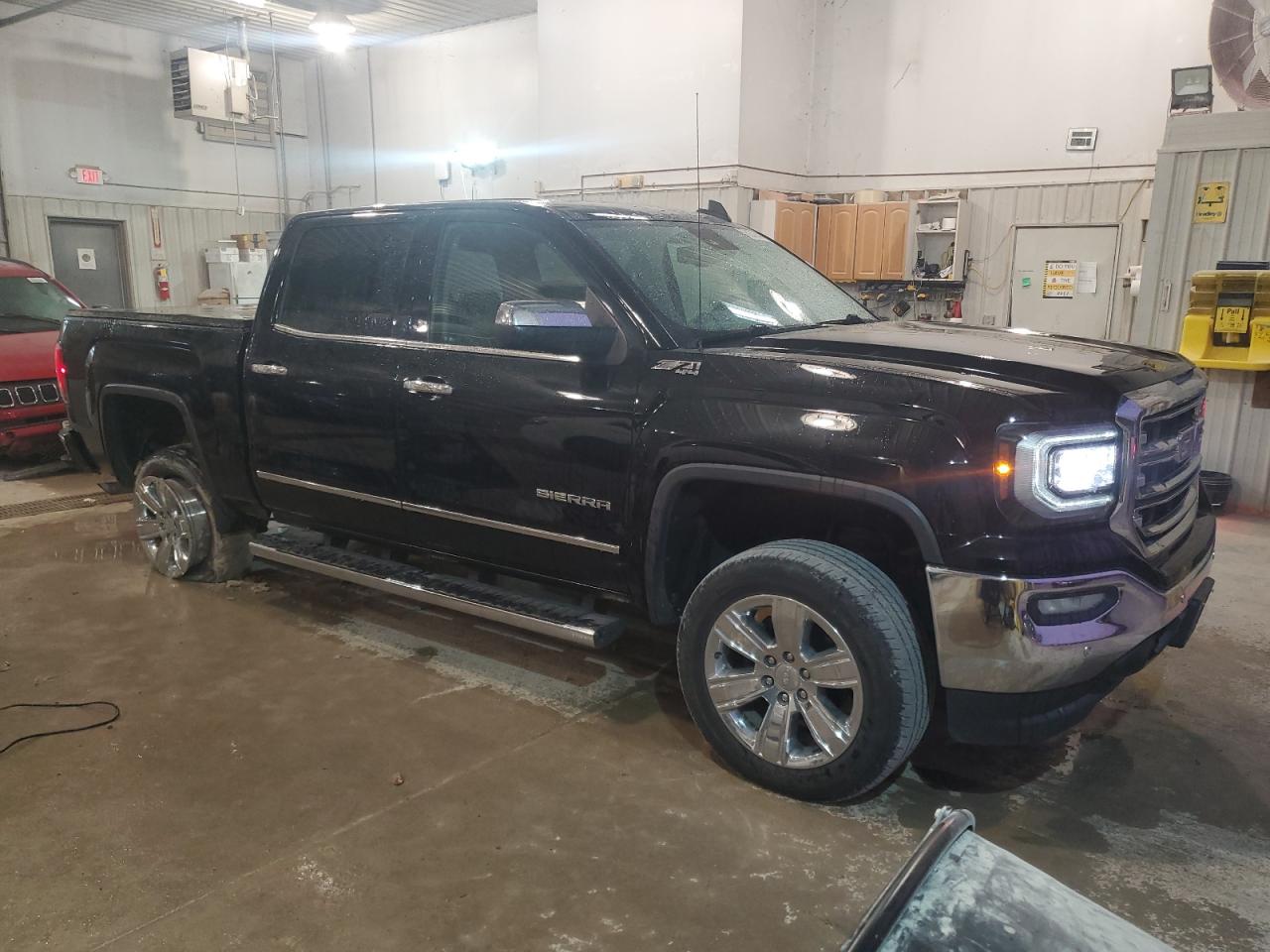 2017 GMC Sierra VIN 3GTU2NEJ7HG365633 Copart auction photo, side / hail damage thumbnail 4