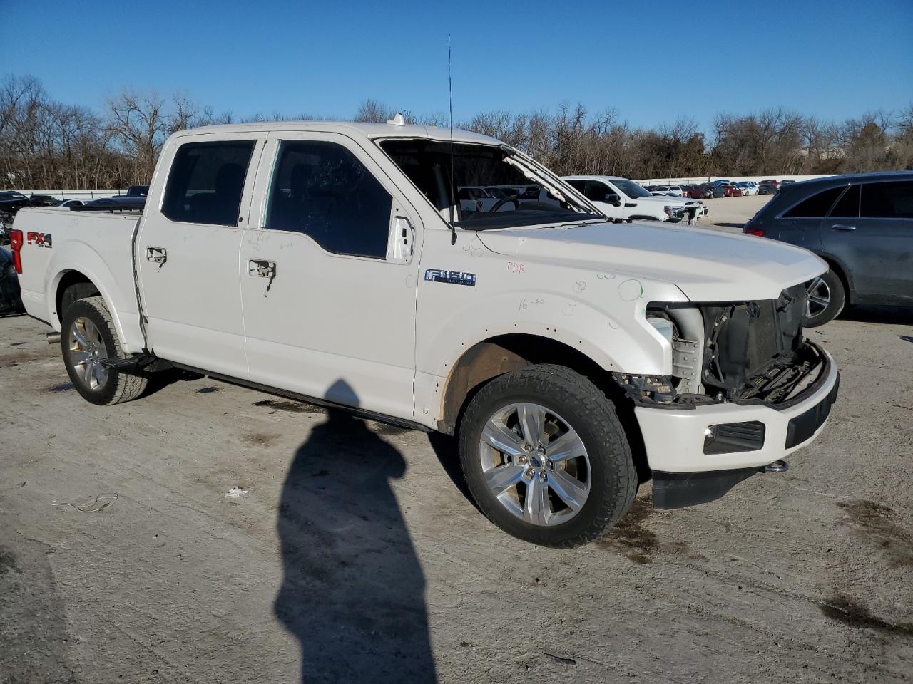 2018 Ford F-150 VIN 1FTEW1EG0JFD52204 Copart auction photo, hail / all over damage thumbnail 4