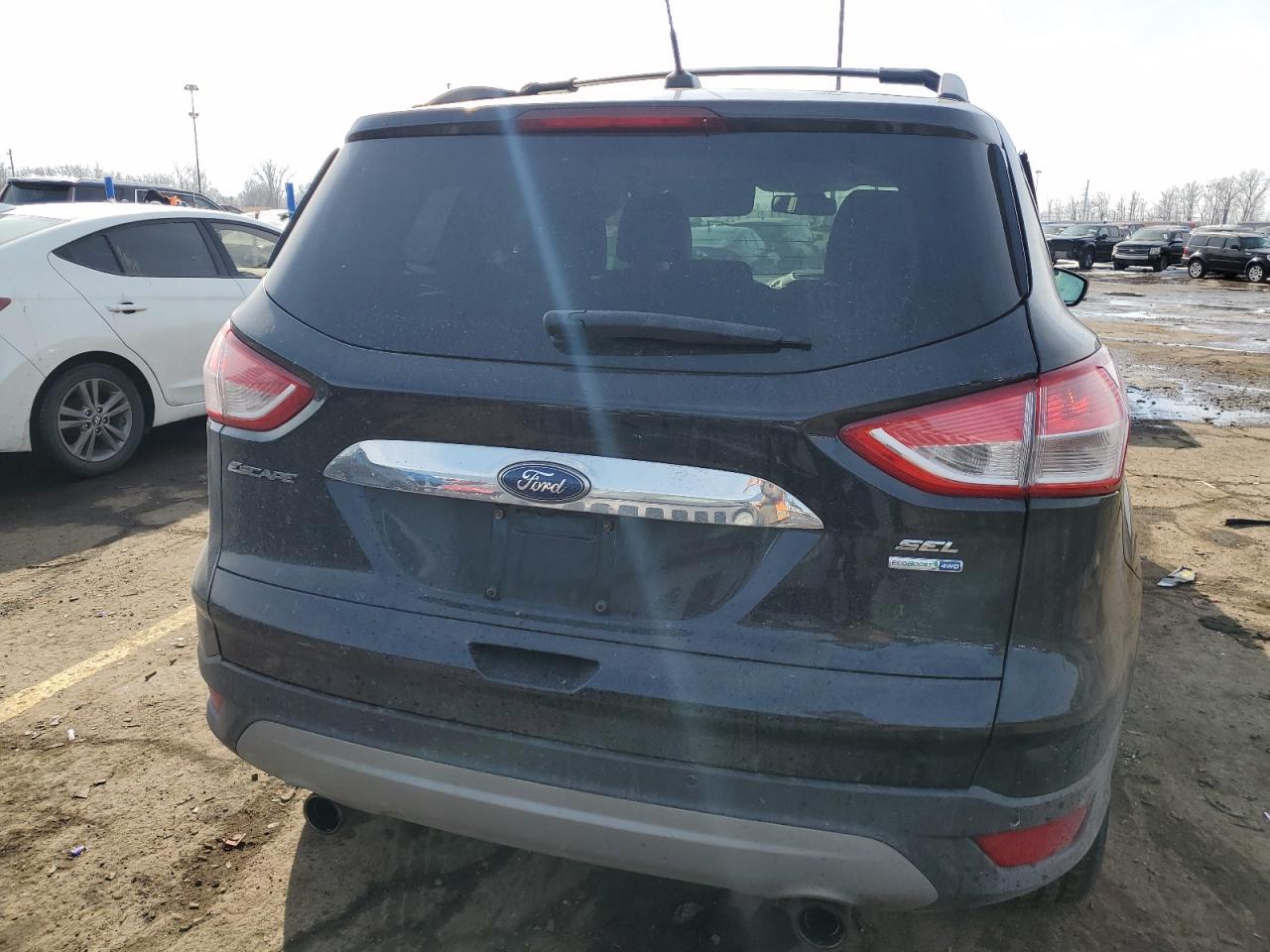 2013 Ford Escape VIN 1FMCU9H92DUC02440 Copart auction photo, side damage thumbnail 6