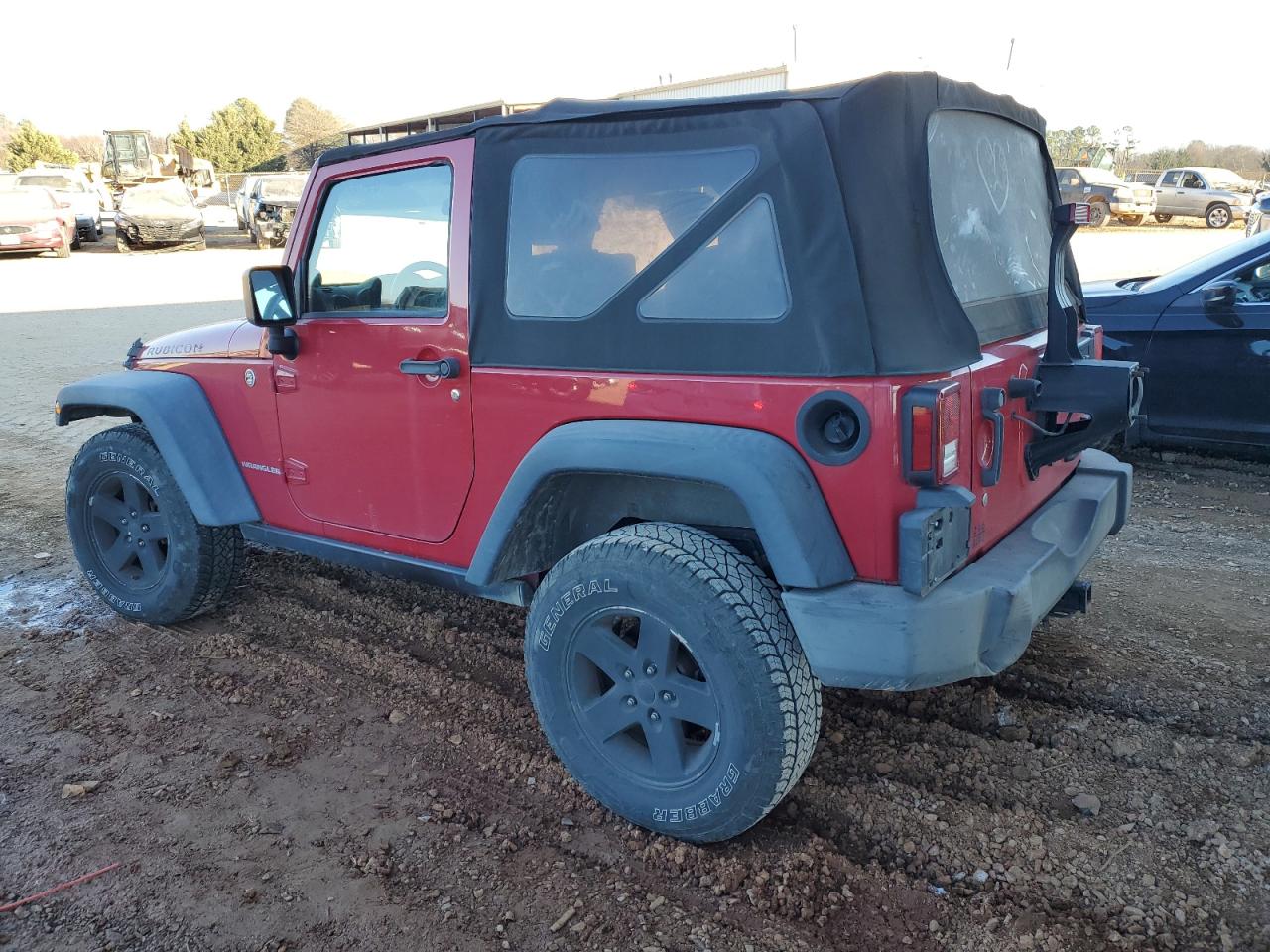 2008 Jeep Wrangler VIN 1J4GA641X8L506019 Copart auction photo, front end / side damage thumbnail 2