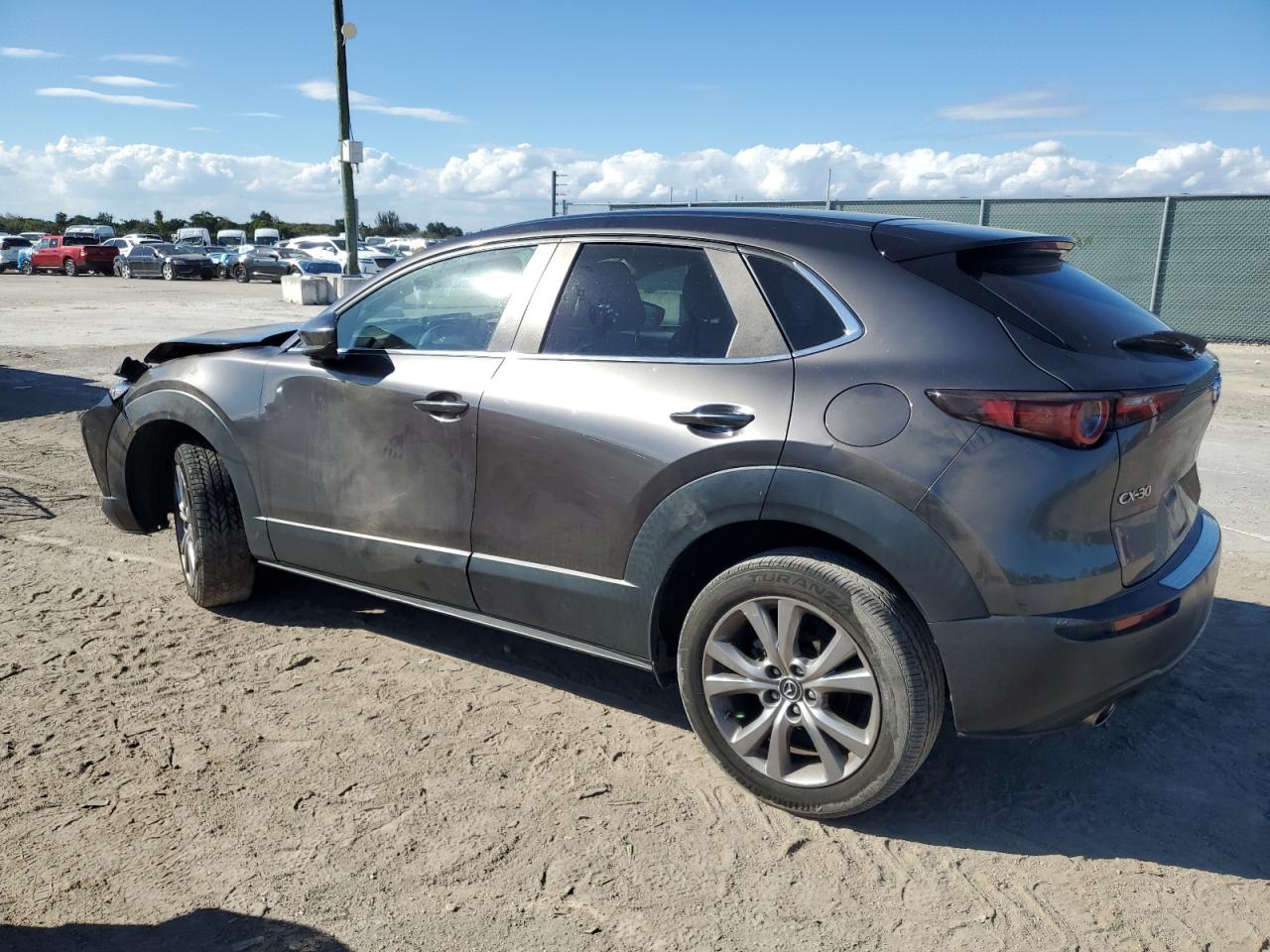 2021 Mazda CX-30 VIN 3MVDMABL9MM232407 Copart auction photo, front end damage thumbnail 2