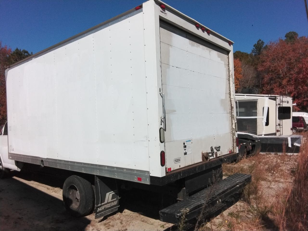 2014 Chevrolet Express VIN 1GB3G4CG9E1202933 Copart auction photo, side damage thumbnail 6