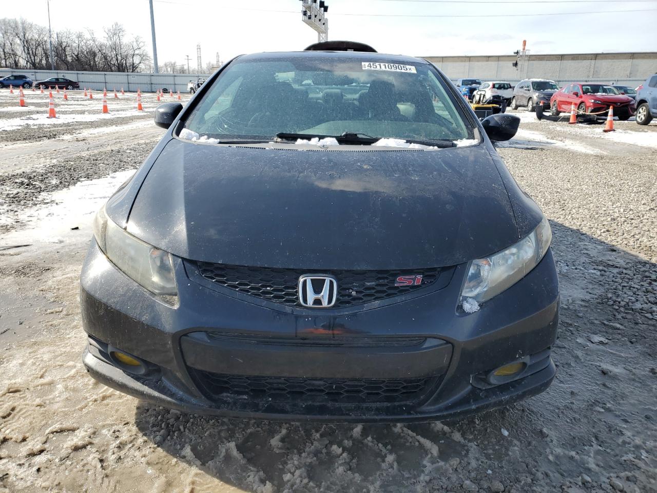 2013 Honda Civic VIN 2HGFG4A59DH706815 Copart auction photo, side / undercarriage damage thumbnail 5