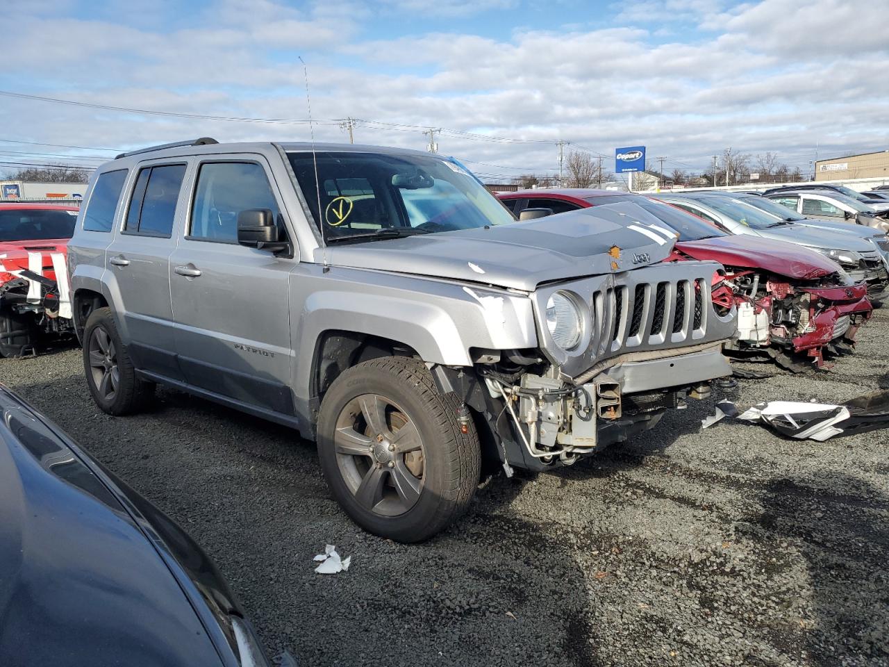 2016 Jeep Liberty (Patriot) VIN 1C4NJRBB9GD598940 Copart auction photo, front end damage thumbnail 4