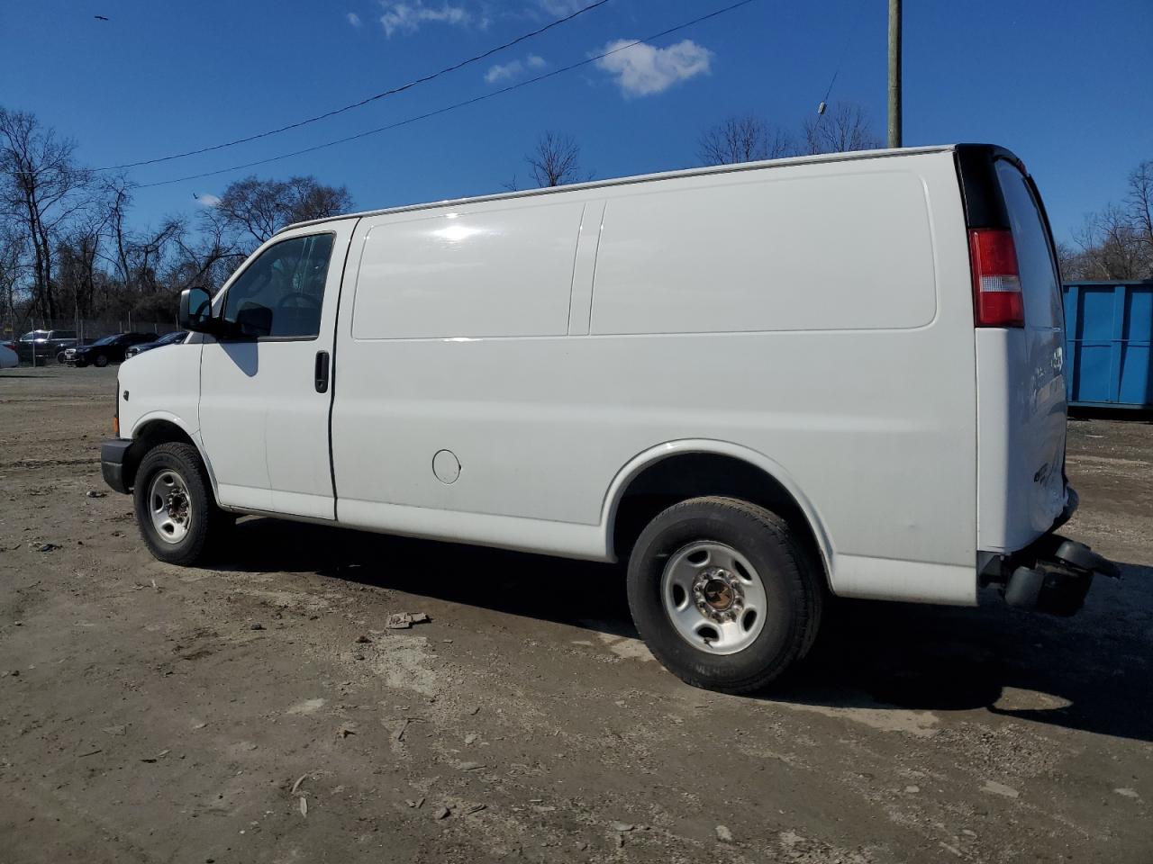 2016 Chevrolet Express VIN 1GCWGAFF7G1195204 Copart auction photo, rear end / minor dent/scratches damage thumbnail 2