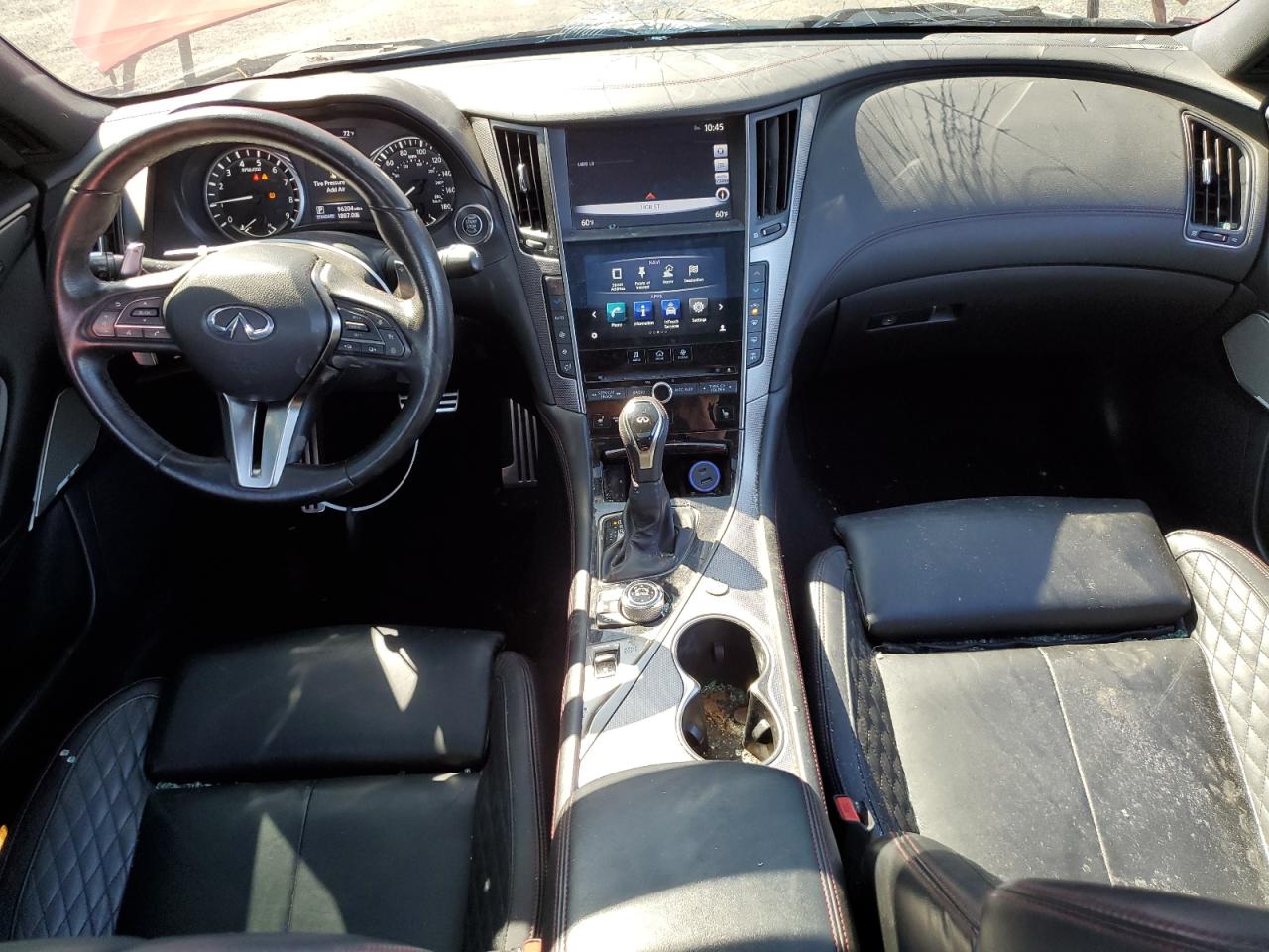 2018 Infiniti Q50 VIN JN1FV7ARXJM481308 Copart auction photo, all over damage thumbnail 8