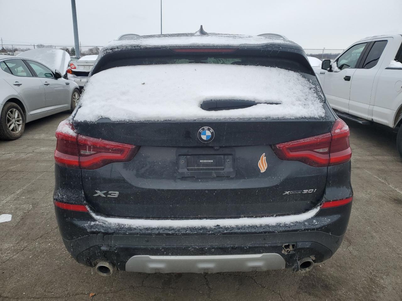 2021 BMW X3 VIN 5UXTY5C08M9E69094 Copart auction photo, front end damage thumbnail 6