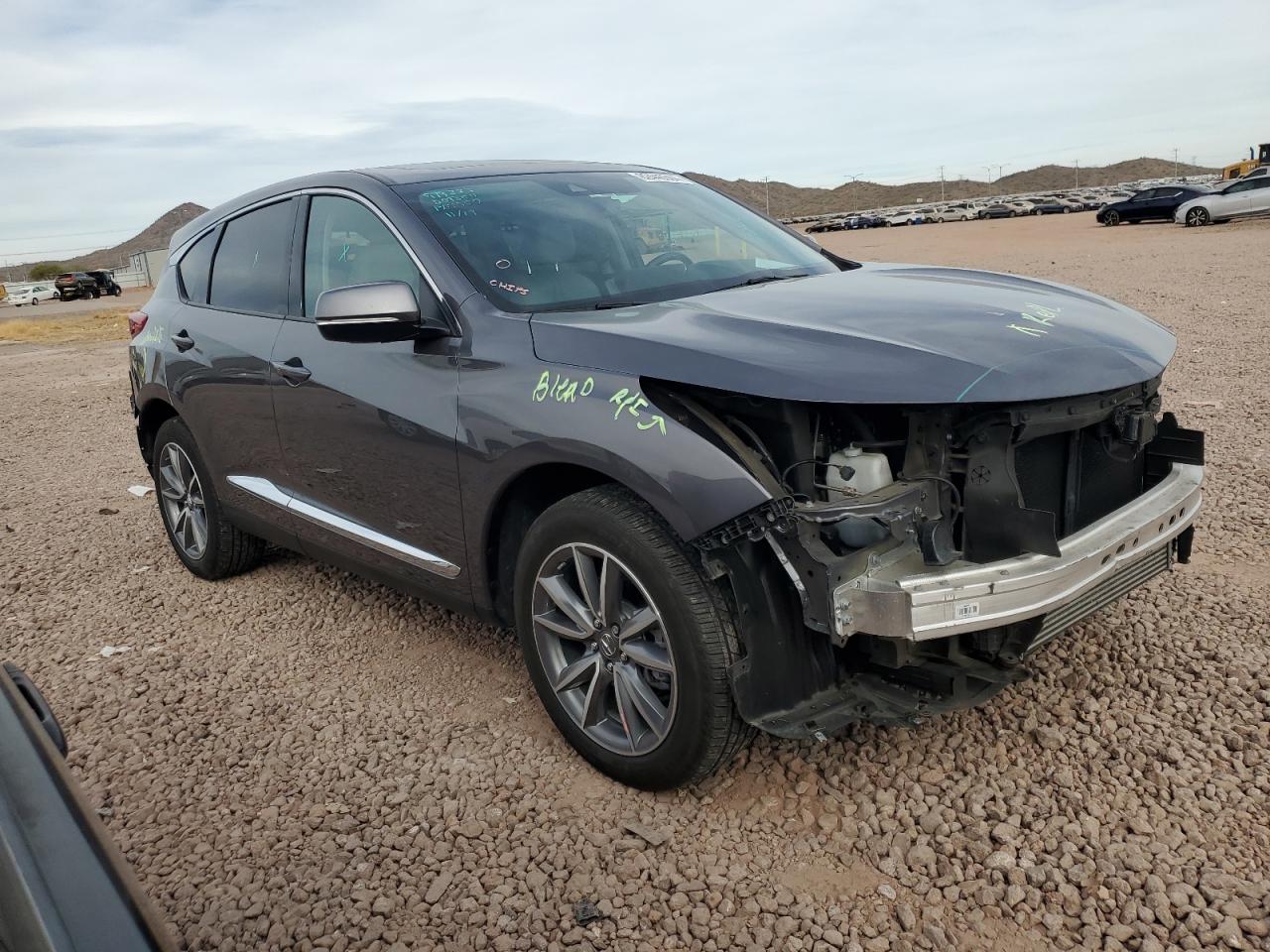 2020 Acura RDX VIN 5J8TC2H59LL031090 Copart auction photo, front end / rear end damage thumbnail 4