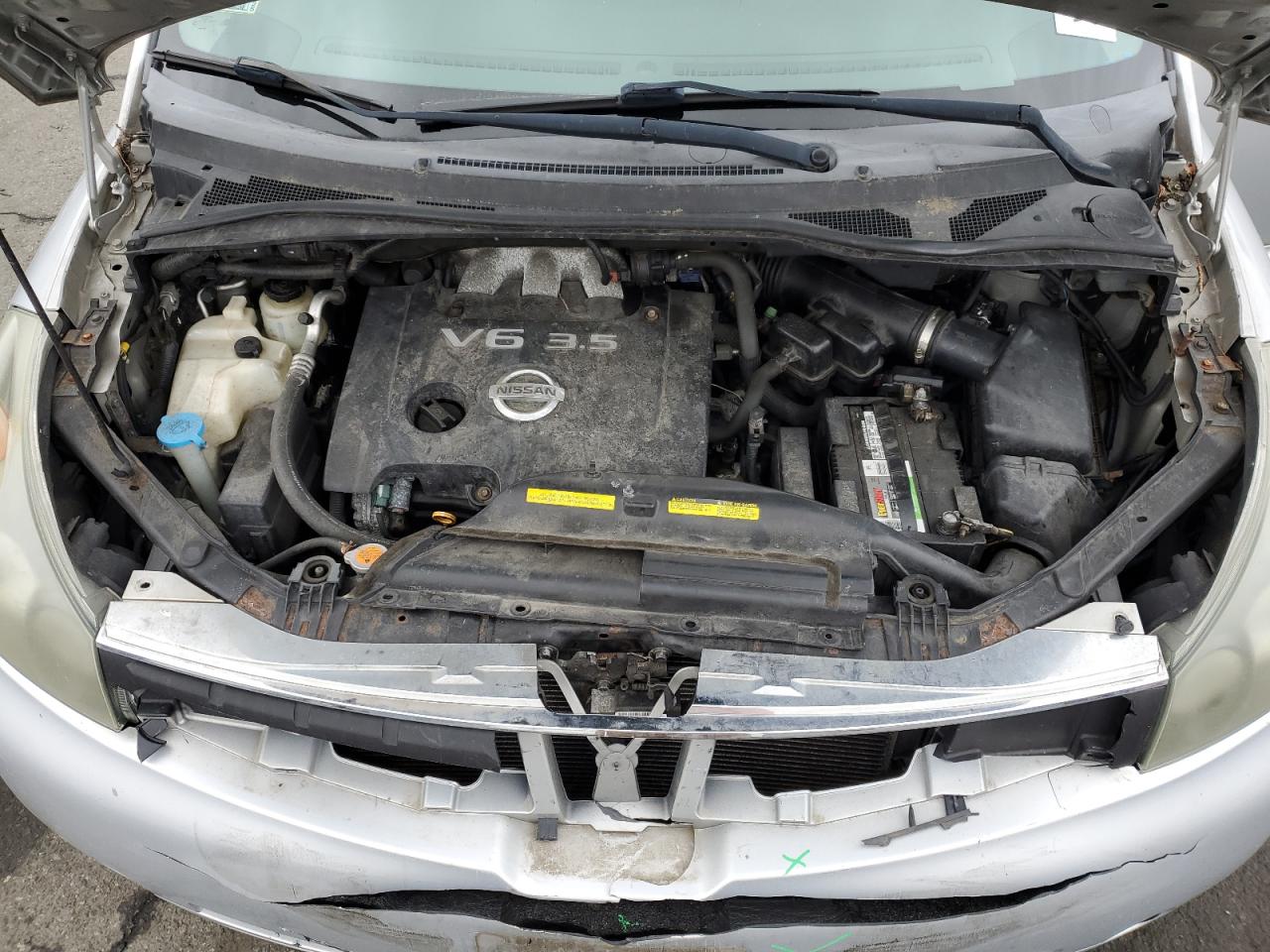 2007 Nissan Quest VIN 5N1BV28U27N143134 Copart auction photo, front end / minor dent/scratches damage thumbnail 12