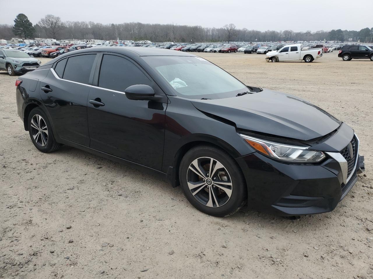 2021 Nissan Sentra VIN 3N1AB8CVXMY314421 Copart auction photo, front end / minor dent/scratches damage thumbnail 4