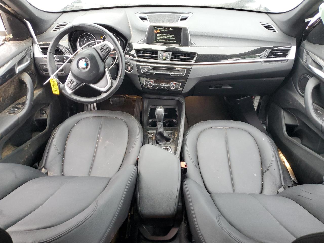 2017 BMW X1 VIN WBXHT3C37H5F79218 Copart auction photo, all over damage thumbnail 8