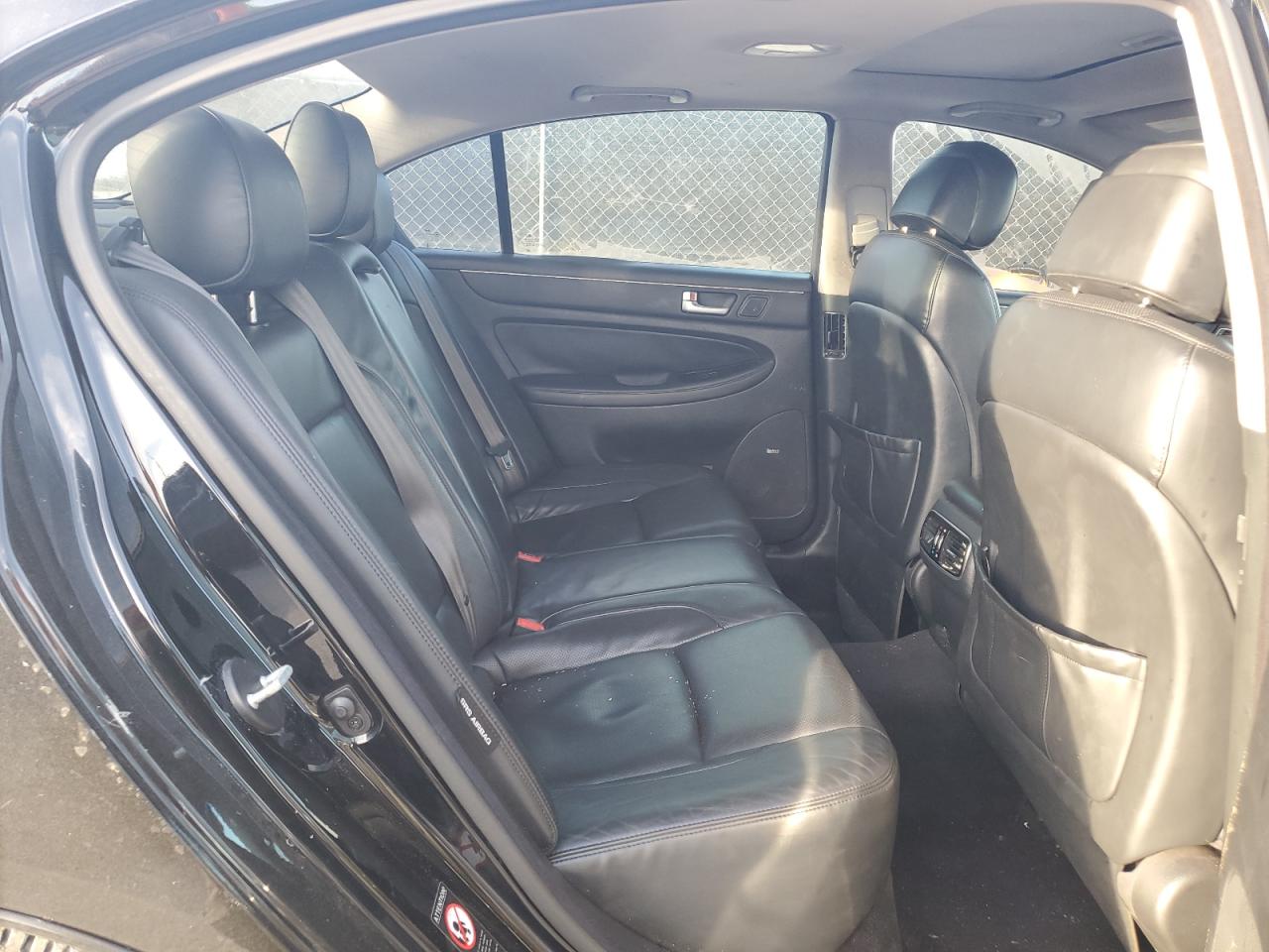 2012 Hyundai Genesis VIN KMHGC4DD6CU198568 Copart auction photo, front end damage thumbnail 10