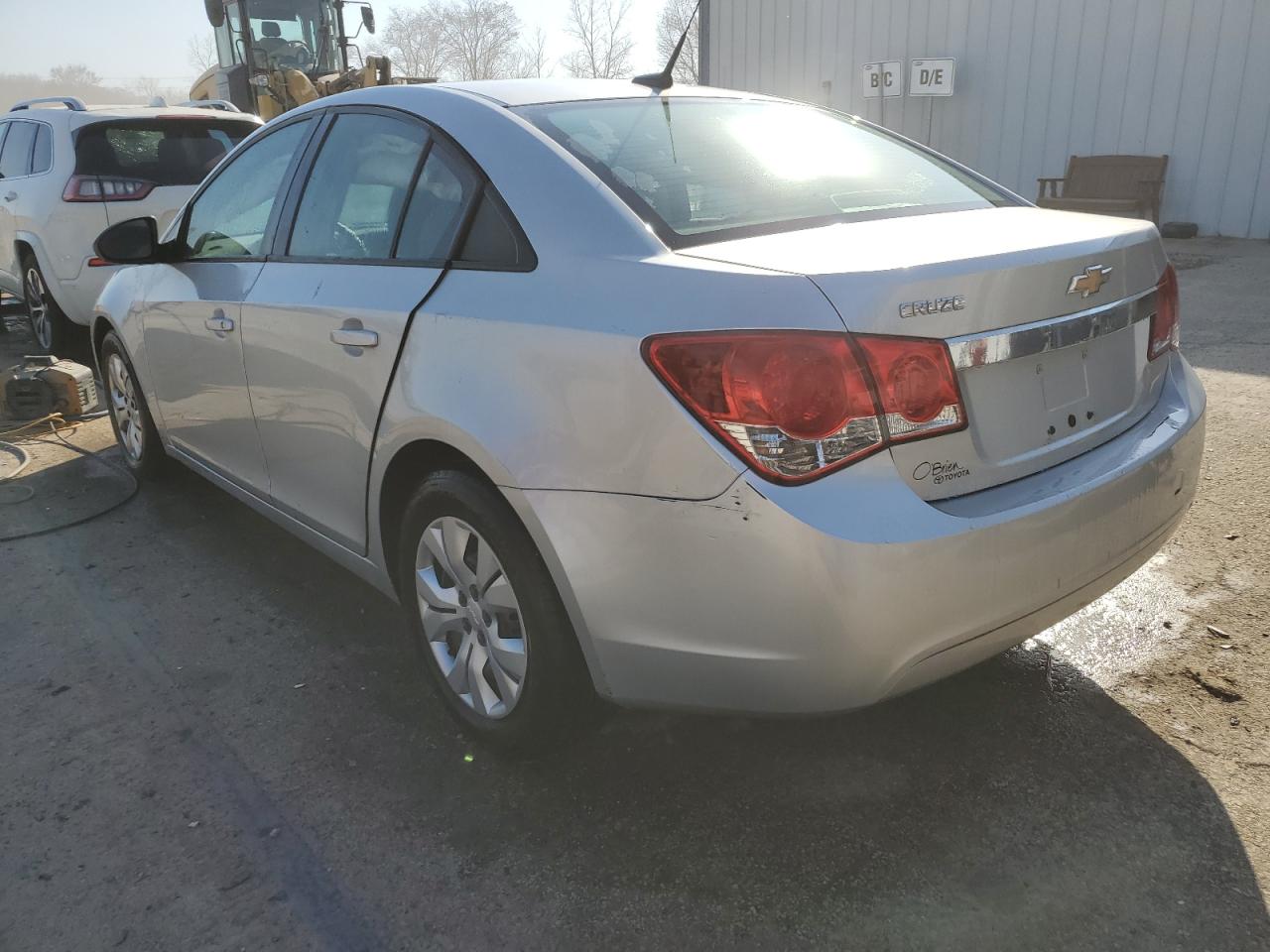 2014 Chevrolet Cruze VIN 1G1PA5SH7E7343892 Copart auction photo, front end / side damage thumbnail 2