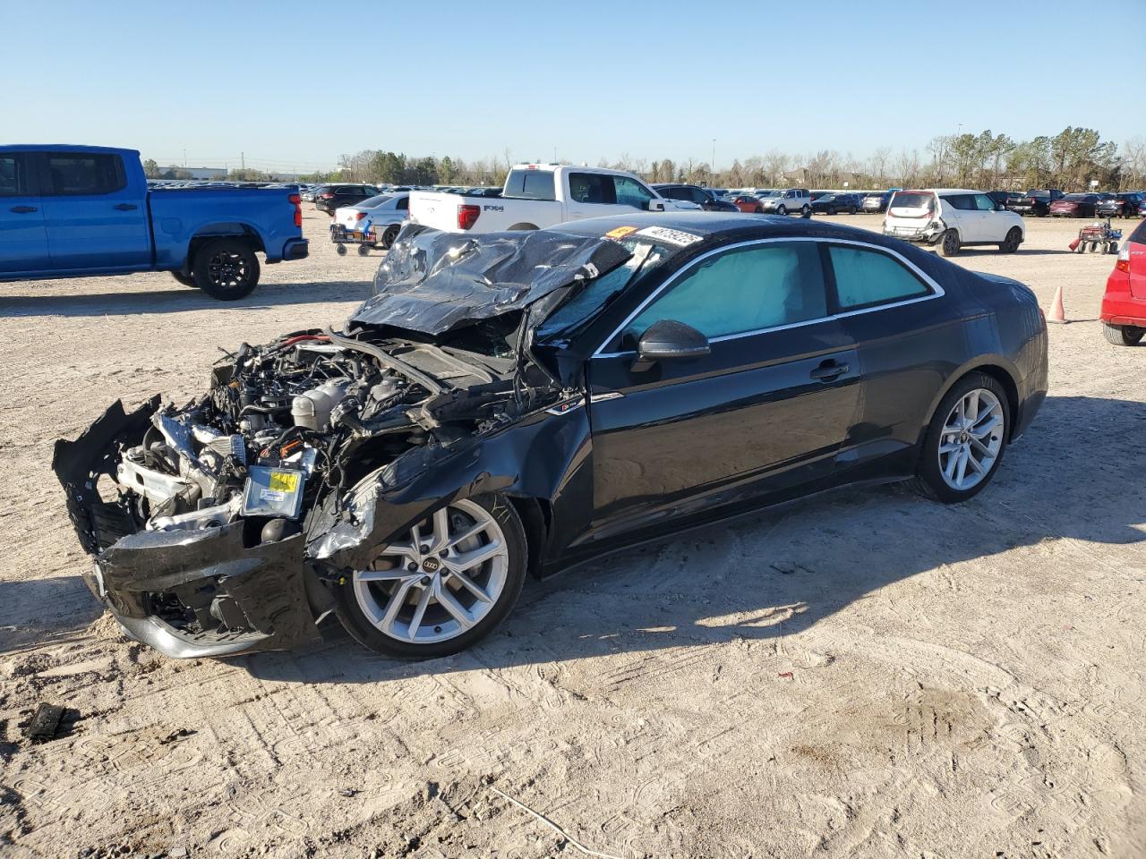 2023 Audi A5 VIN WAUSAAF57PA016261 - Copart auction photo