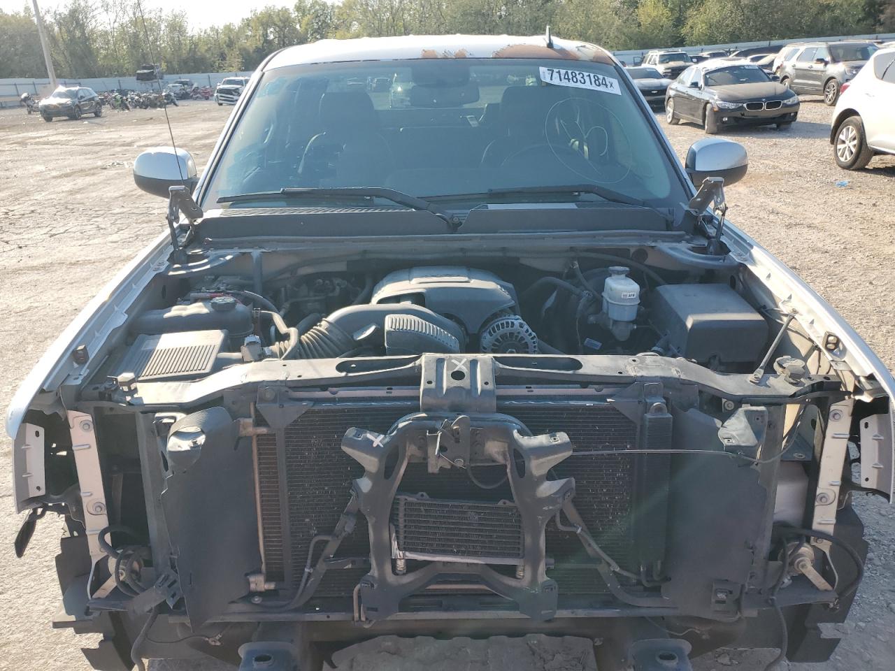 2013 GMC Sierra VIN 3GTP2VE74DG129825 Copart auction photo, front end / minor dent/scratches damage thumbnail 11