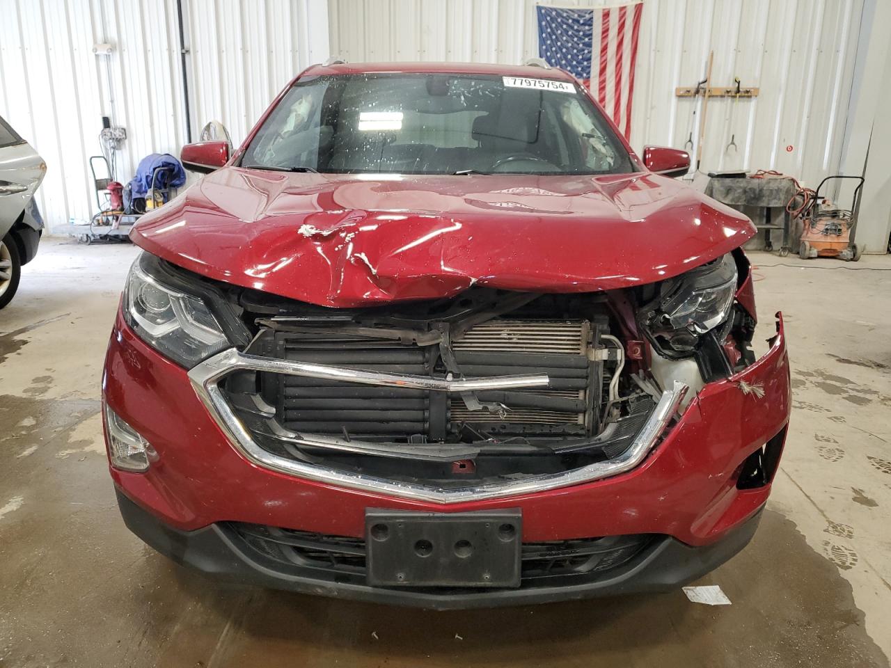 2019 Chevrolet Equinox VIN 3GNAXKEV9KL211999 Copart auction photo, front end damage thumbnail 5