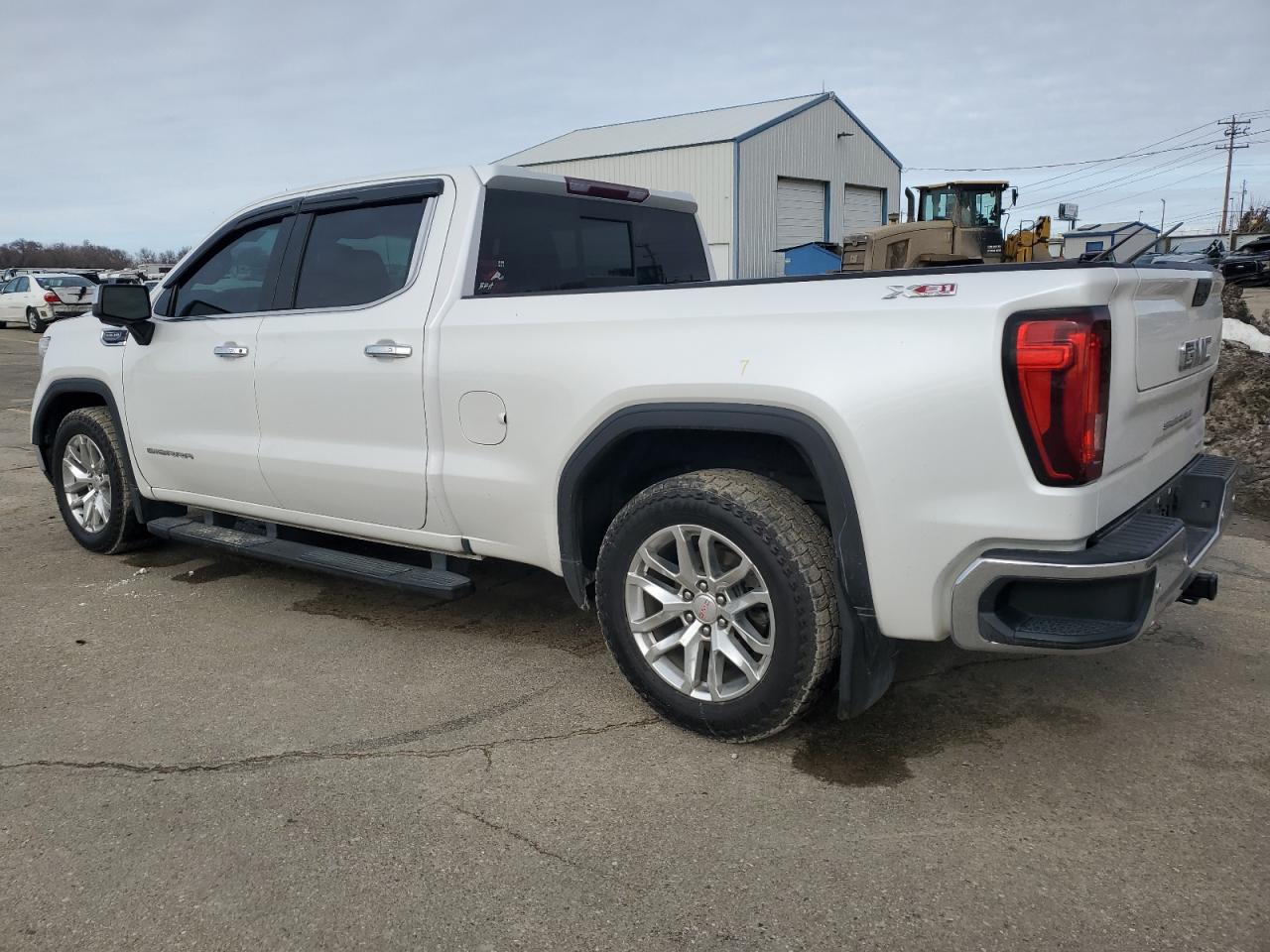 2021 GMC Sierra VIN 1GTU9DED0MZ176932 Copart auction photo, front end / frame damage damage thumbnail 2