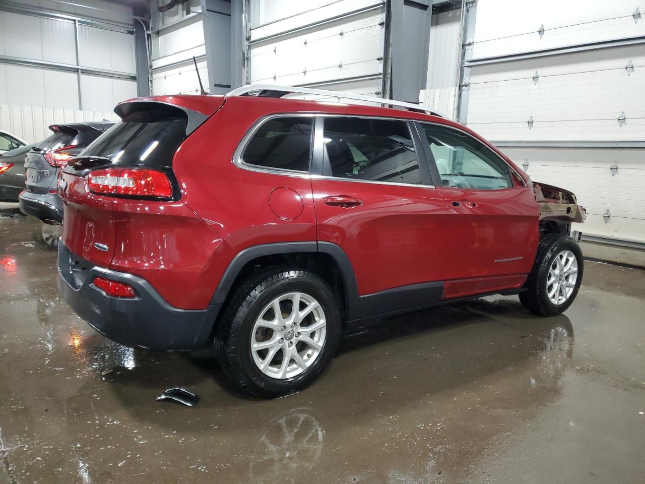 2016 Jeep Grand Cherokee VIN 1C4PJMCB0GW198005 Copart auction photo, front end / side damage thumbnail 3