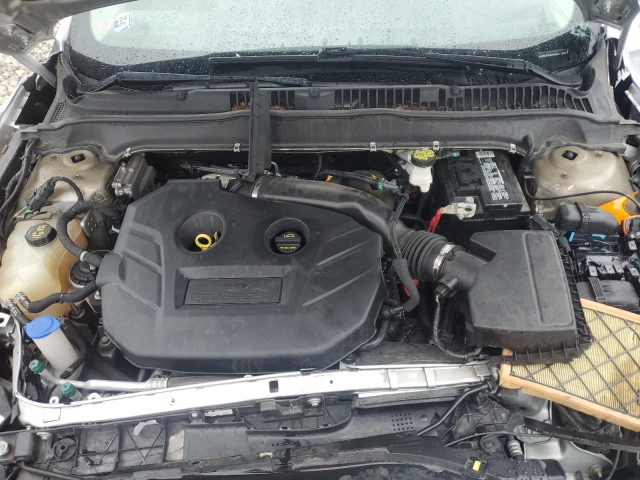 2017 Ford Fusion VIN 3FA6P0T97HR334558 Copart auction photo, front end damage thumbnail 11