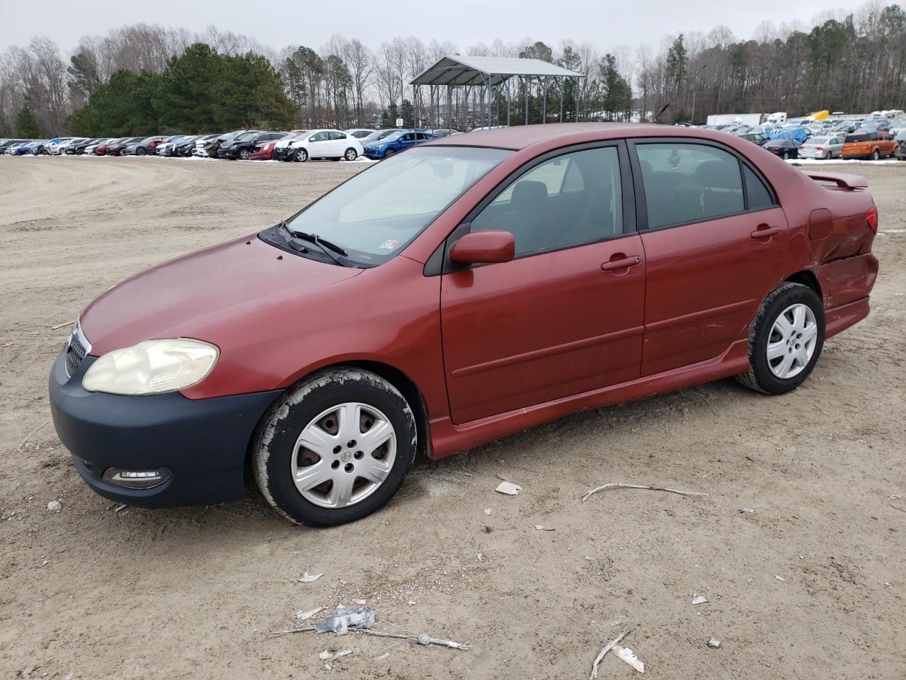 2005 Toyota Corolla VIN 1NXBR32EX5Z564775