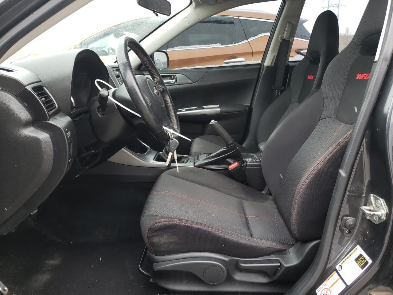 2014 Subaru WRX VIN JF1GV7F6XEG015517 Copart auction photo, side / front end damage thumbnail 7