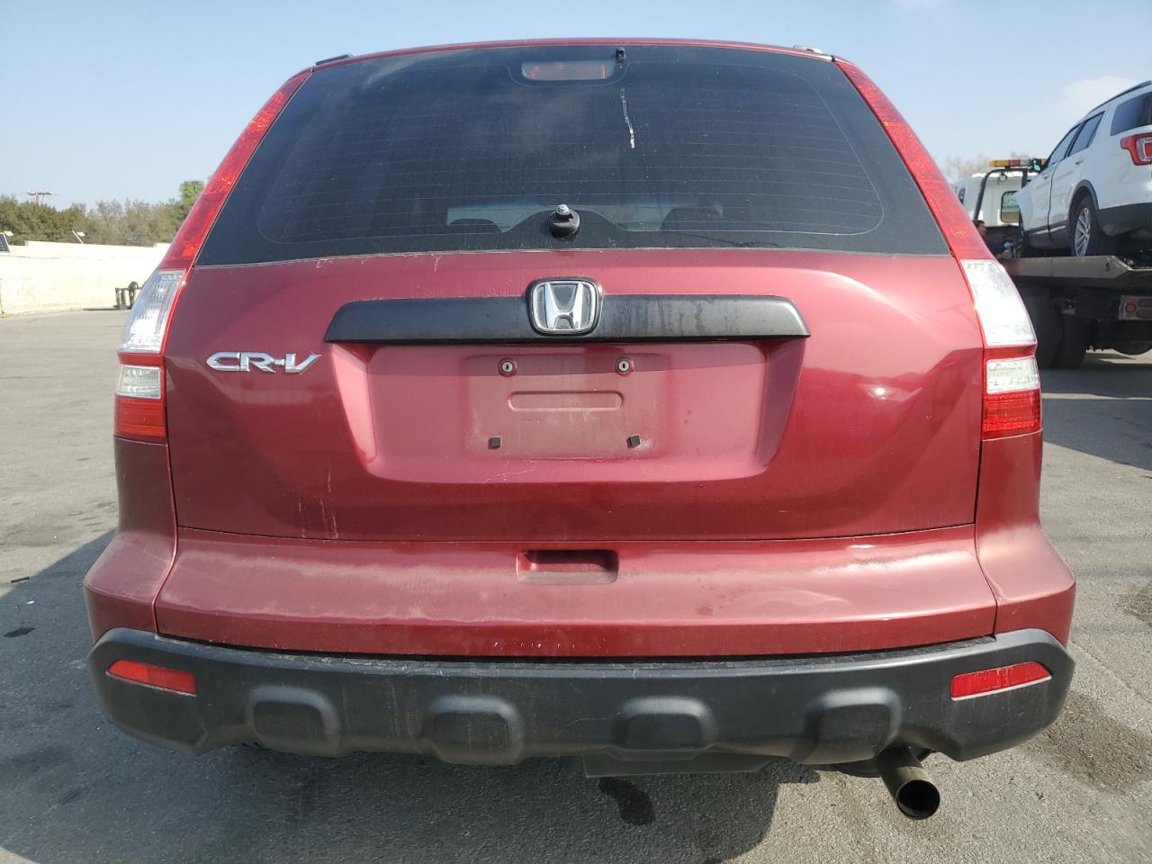 2009 Honda CR-V VIN 5J6RE38349L034828 Copart auction photo, front end / side damage thumbnail 6