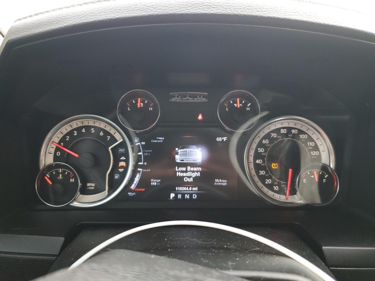 2014 RAM 1500 VIN 1C6RR7UT6ES334059 Copart auction photo, undercarriage damage thumbnail 9
