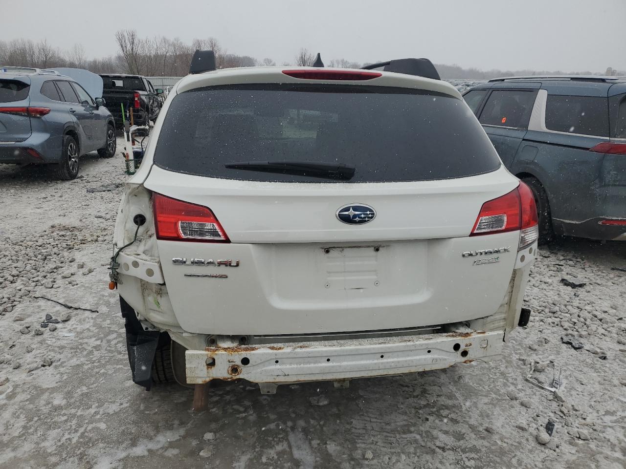 2012 Subaru Outback VIN 4S4BRBJC1C3218871 Copart auction photo, rear end damage thumbnail 6