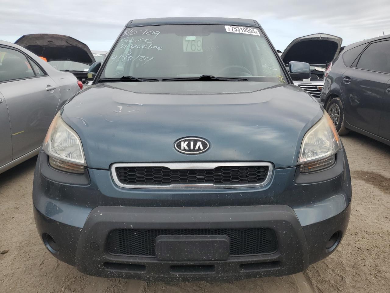 2011 KIA Soul VIN KNDJT2A20B7314877 Copart auction photo, water/flood damage thumbnail 5