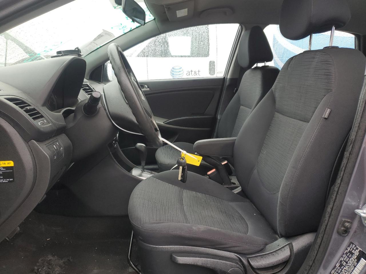 2017 Hyundai Accent VIN KMHCT5AE2HU312638 Copart auction photo, rear end damage thumbnail 7