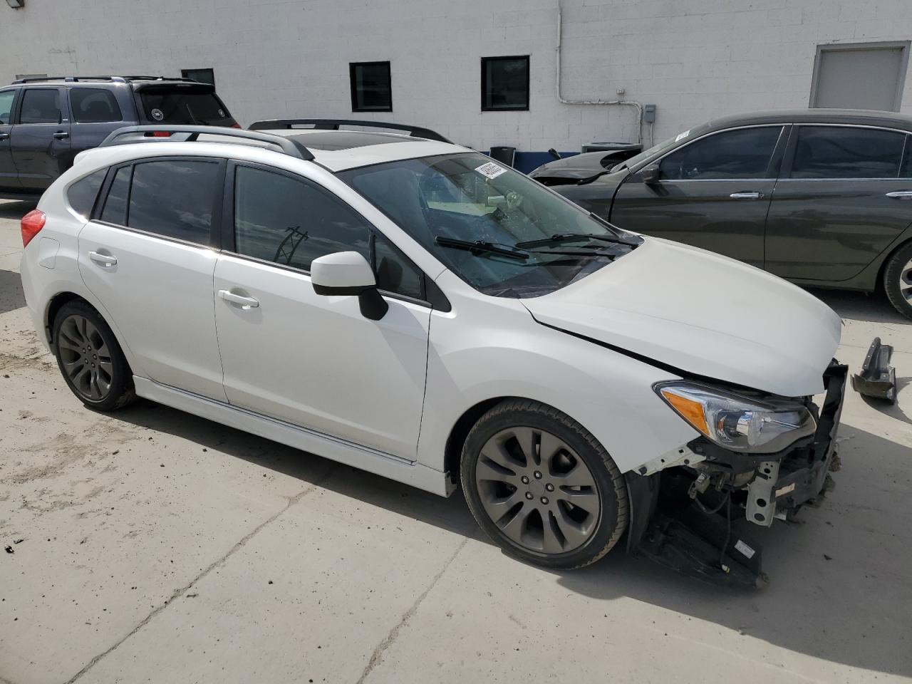 2013 Subaru Impreza VIN JF1GPAS62D2832571 Copart auction photo, front end damage thumbnail 4