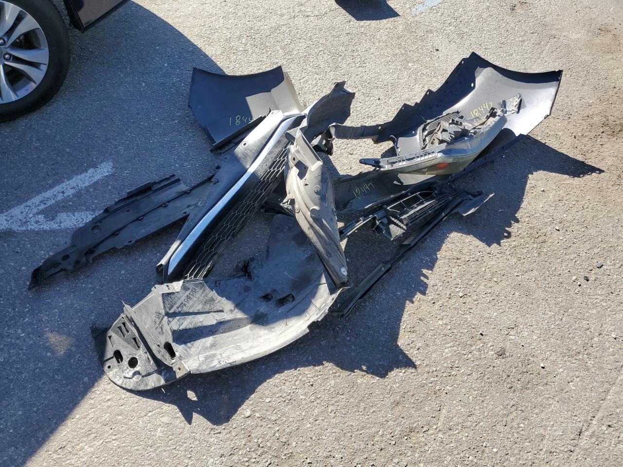 2014 Honda Accord VIN 1HGCR2F38EA147346 Copart auction photo, front end / side damage thumbnail 12