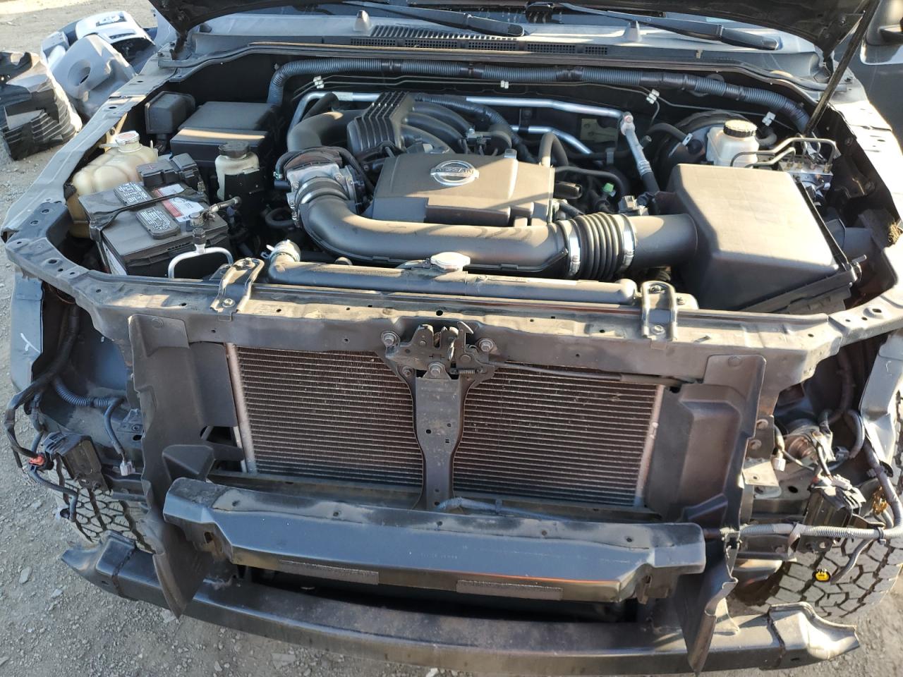 2010 Nissan XTerra VIN 5N1AN0NWXAC517109 Copart auction photo, front end damage thumbnail 12