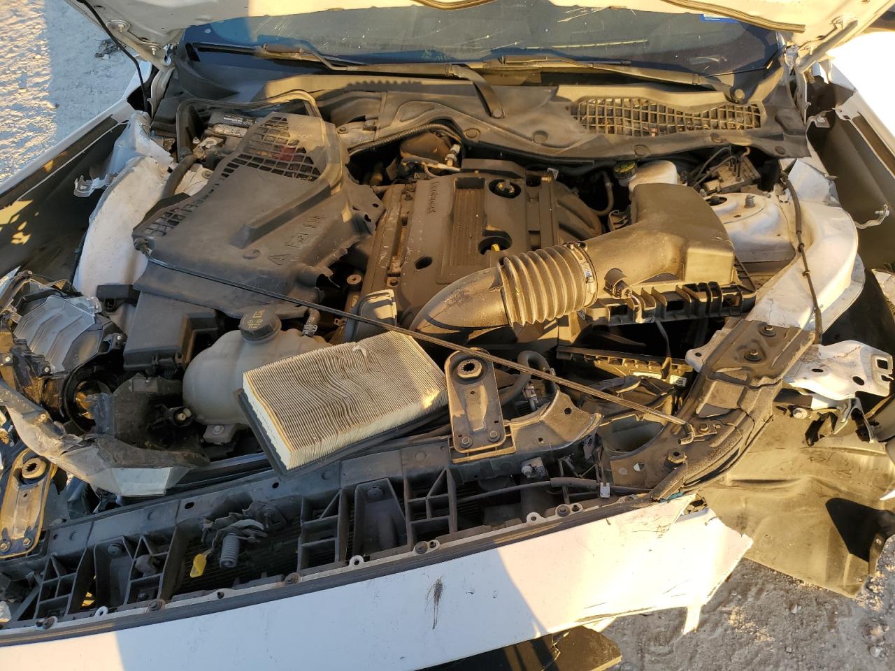 2020 Ford Mustang VIN 1FA6P8TH9L5173017 Copart auction photo, front end damage thumbnail 12