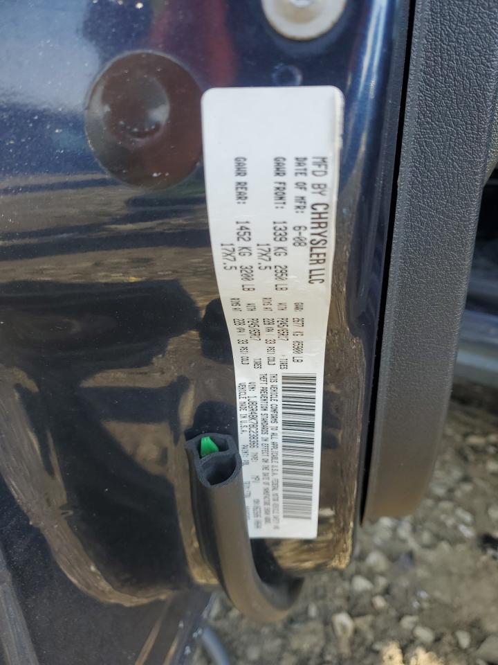 2008 Jeep Grand Cherokee VIN 1J8GR48K78C238366 Copart auction photo, mechanical damage thumbnail 13