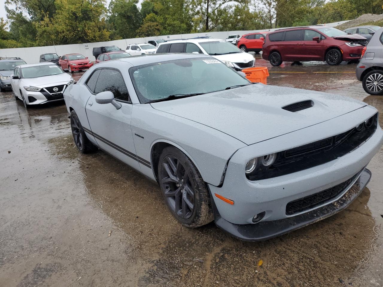 2021 Dodge Challenger VIN 2C3CDZBT4MH555732 Copart auction photo, rear end damage thumbnail 4