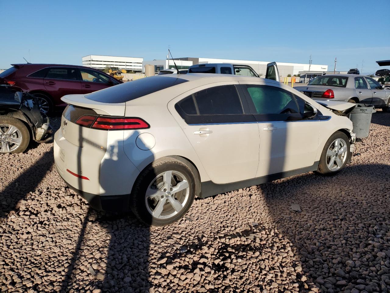 2013 Chevrolet Volt VIN 1G1RH6E42DU149869 Copart auction photo, front end damage thumbnail 3