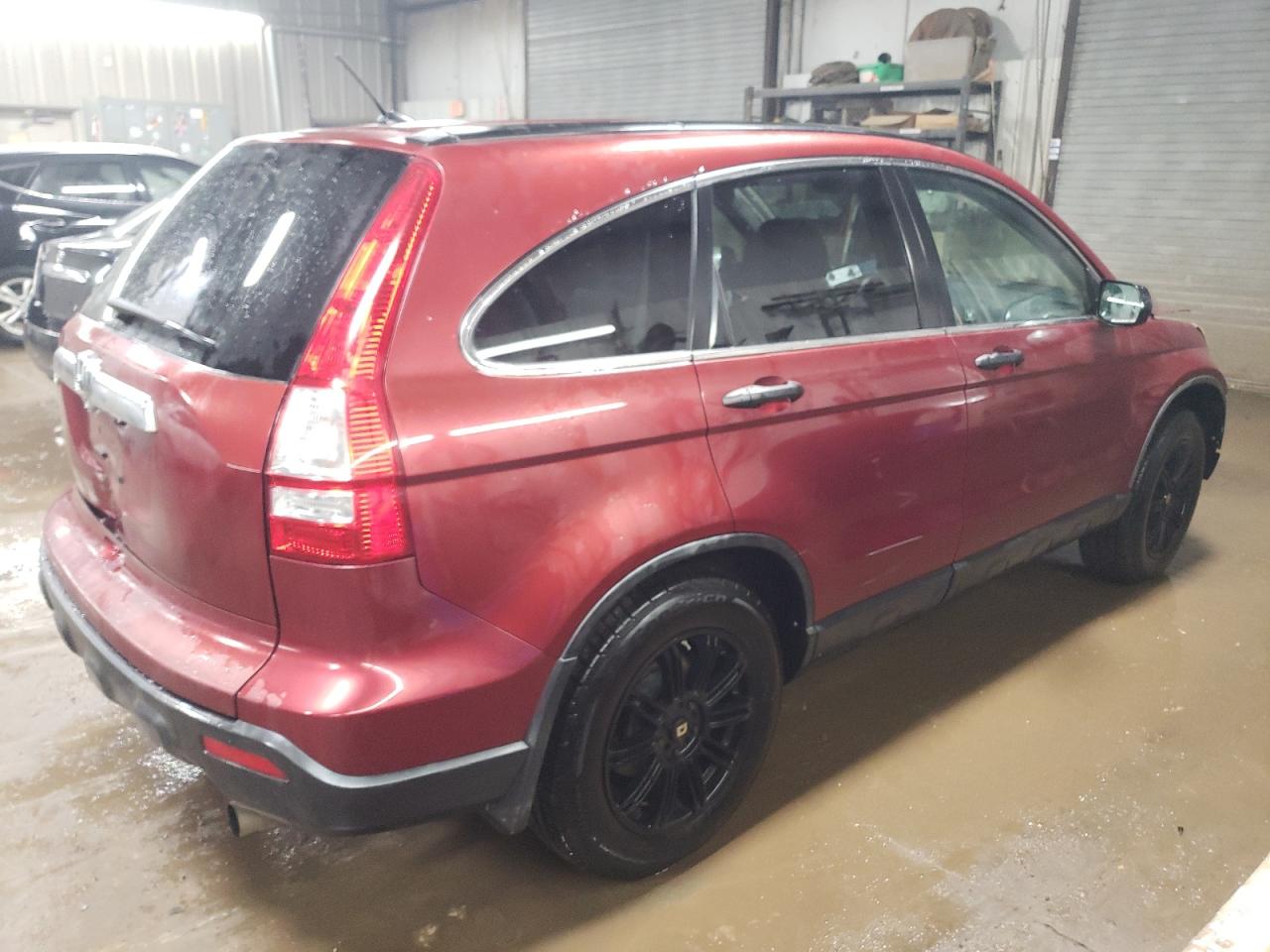 2007 Honda CR-V VIN JHLRE48567C051191 Copart auction photo, front end / rear end damage thumbnail 3